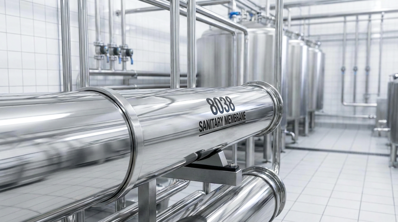 Hidden fouling inside an industrial membrane system