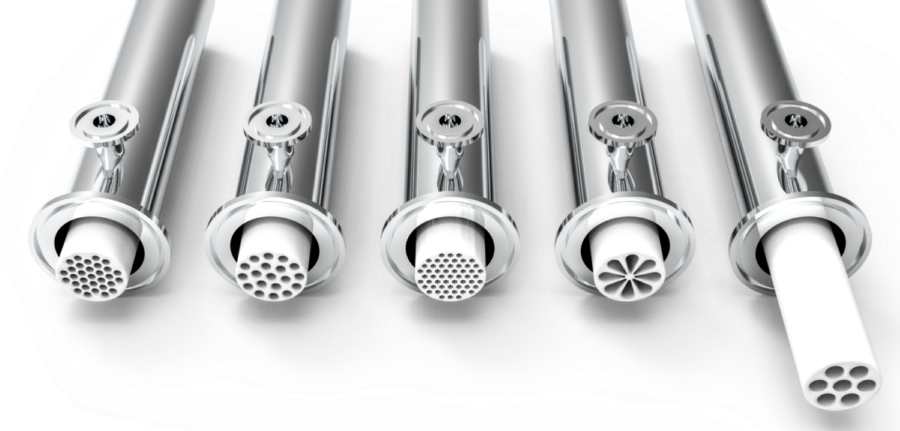 Ceramic membranes for demanding industrial filtration applications