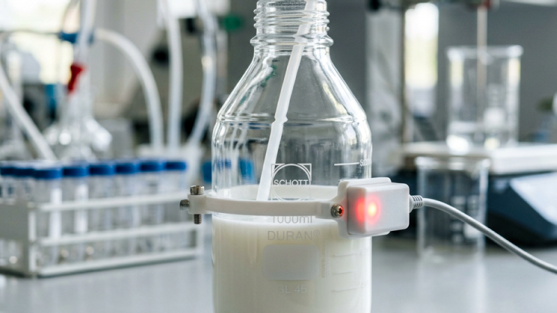 Level switch for laboratory membrane systems and pilot plants
